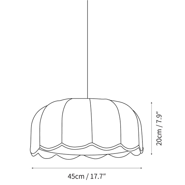 Banana Leaf Pendant Lamp