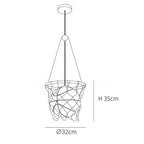 Basketball Pendant Lamp