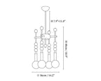 Beadstream Pendant Light