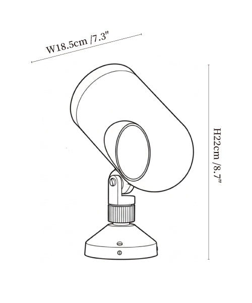 Beam Spike Adjustable Landscape Spotlight