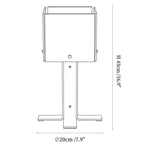 Beam Steel Acrylic Table Lamp