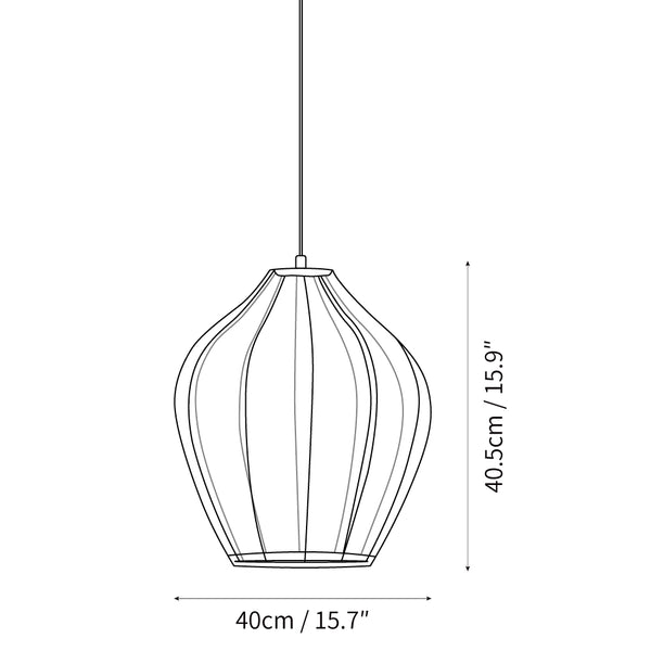 Beau Mesh Pendant Light