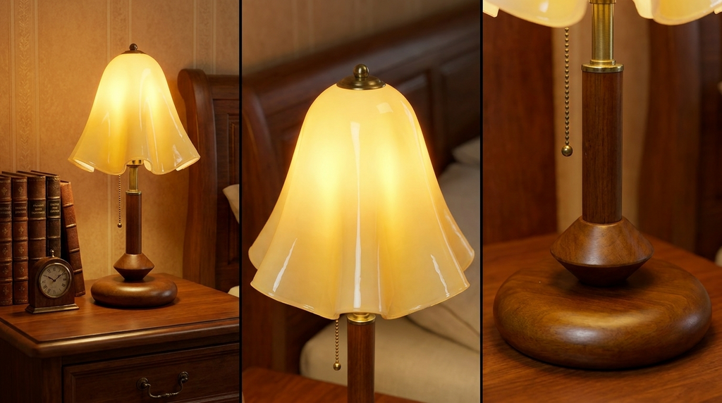 Bell Glass Table Lamp