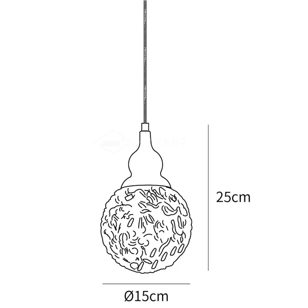 Bella Brass Pendant Light