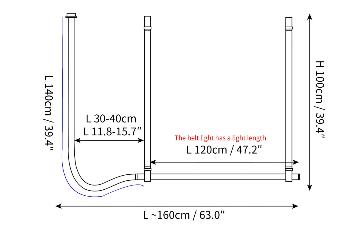 Belt Horizontal Pendant Lamp