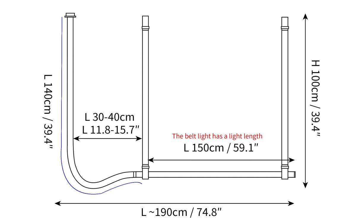 Belt Horizontal Pendant Lamp
