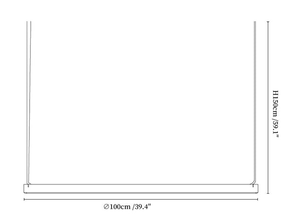 Belto Linear Pendant Light