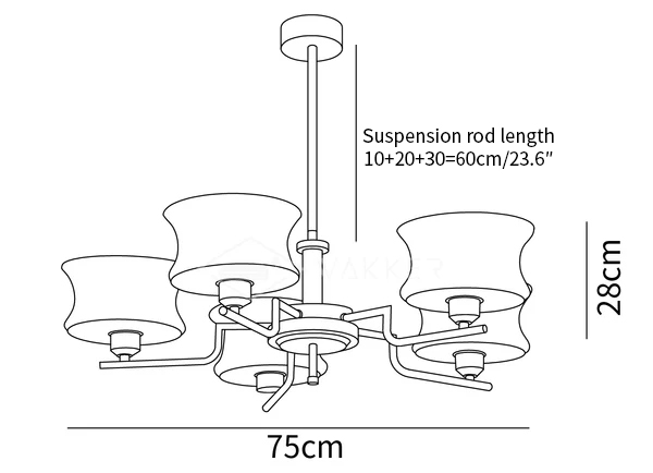 Belue Chandelier