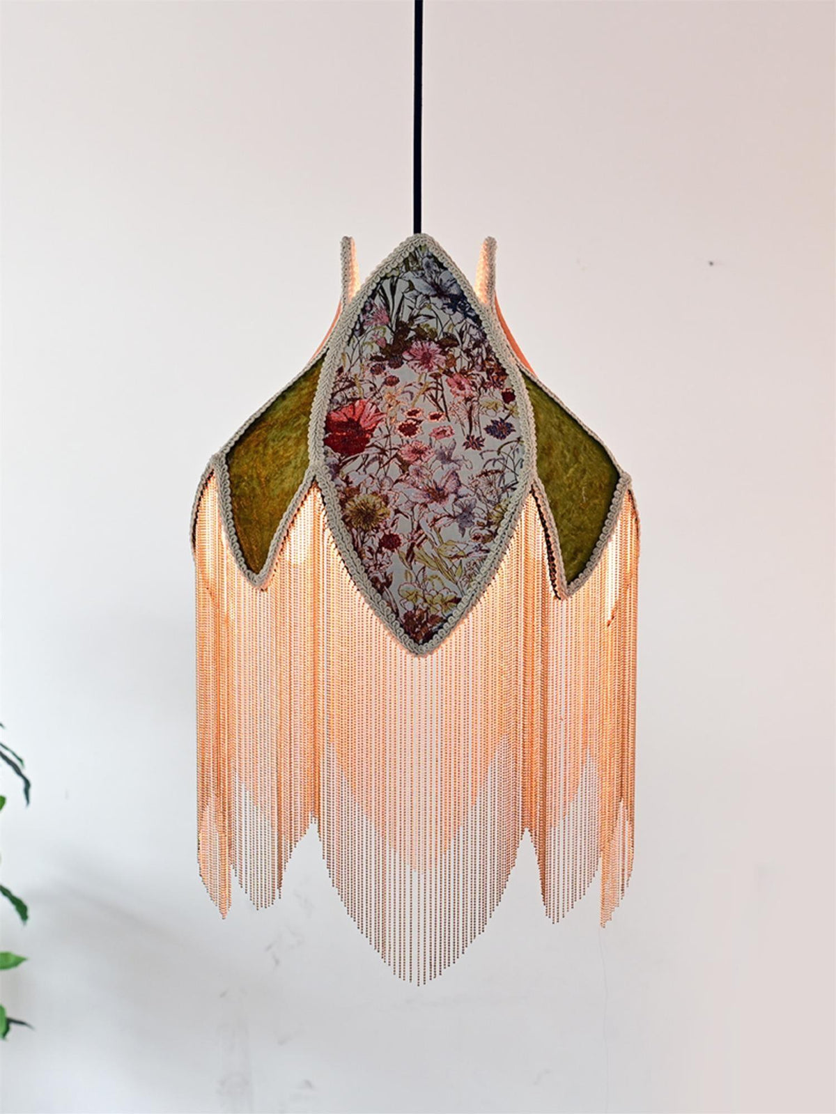 Bette Fringed Pendant Lamp