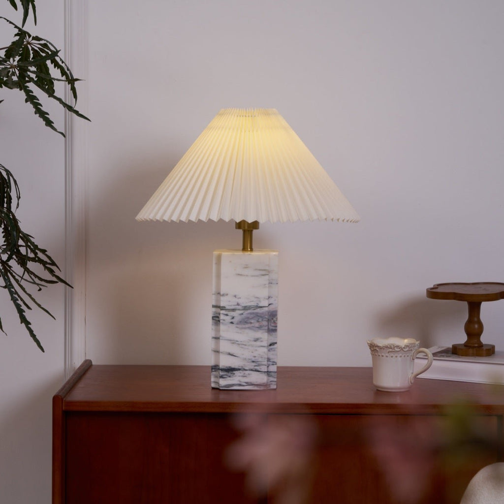 Bianca Marble Table Lamp