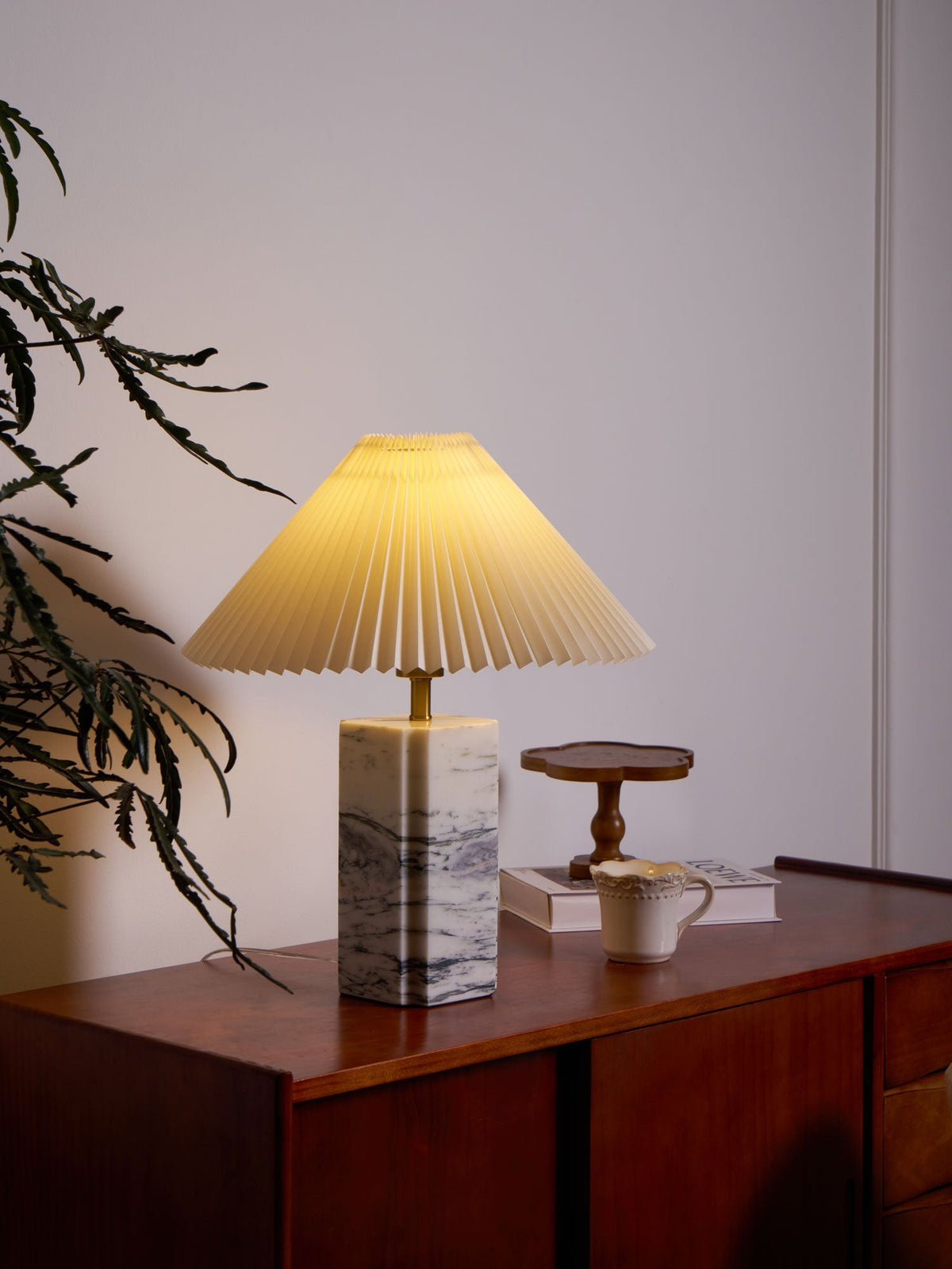 Bianca Marble Table Lamp