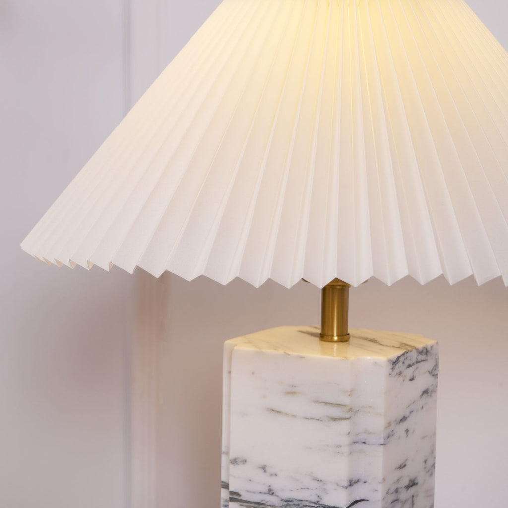 Bianca Marble Table Lamp