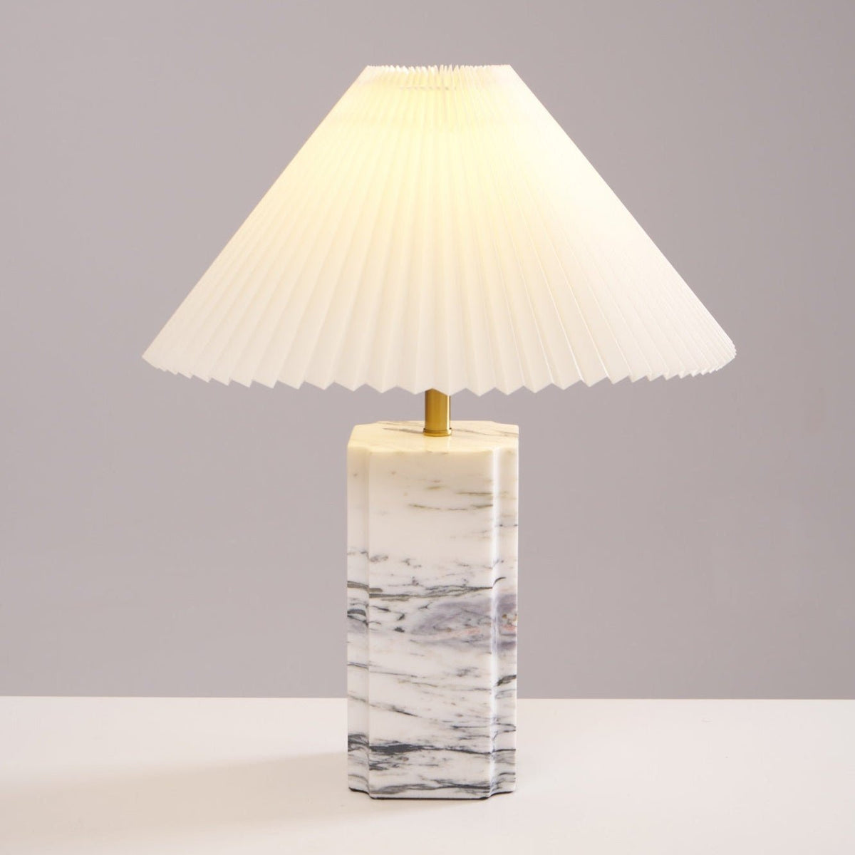 Bianca Marble Table Lamp