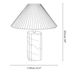 Bianca Marble Table Lamp
