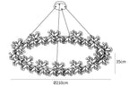 Big O Firefly LED Chandelier