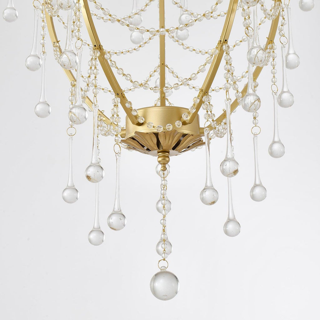Crystal Birdcage Chandelier