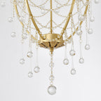 Crystal Birdcage Chandelier