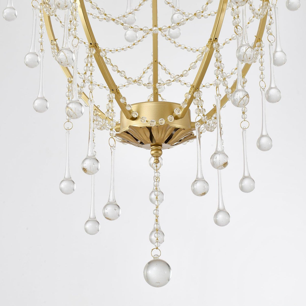 Crystal Birdcage Chandelier