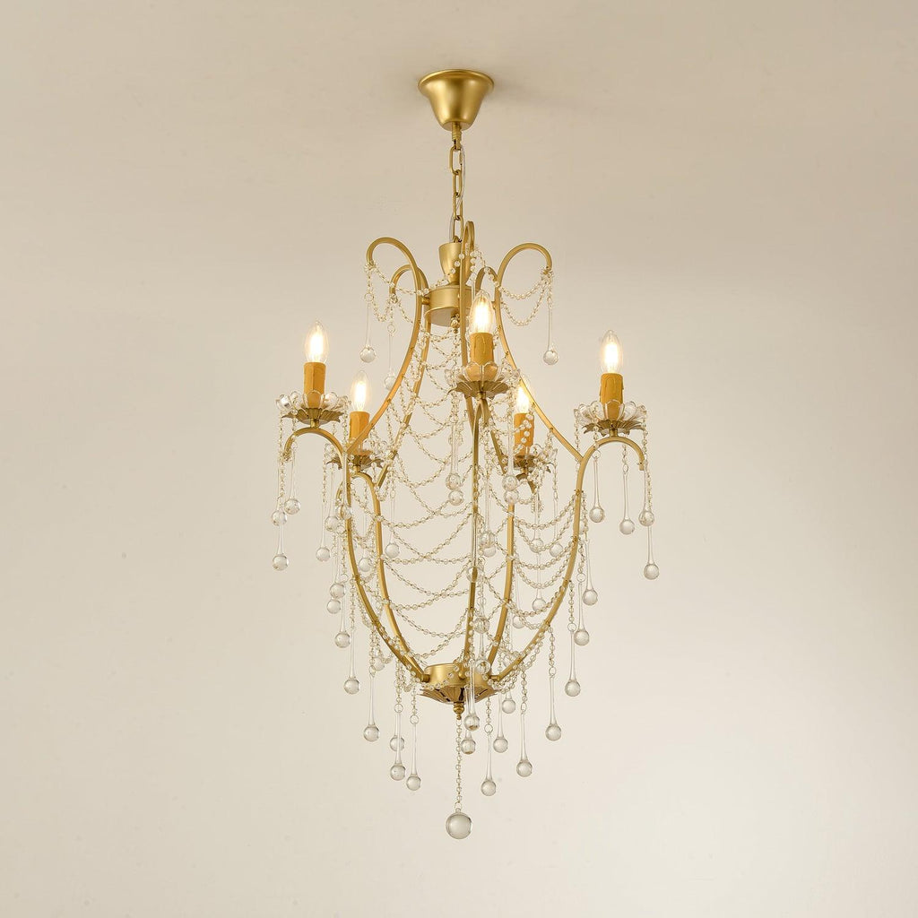 Crystal Birdcage Chandelier