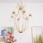 Crystal Birdcage Chandelier