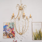 Crystal Birdcage Chandelier
