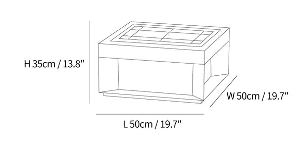 Black Box Outdoor Post Light