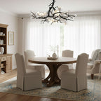 Black Copper Tree Chandelier