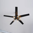 Black Vintage Ceiling Fan