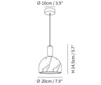 Blair Alabaster Pendant Light