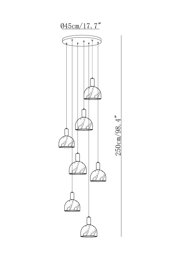 Blair Alabaster Pendant Light