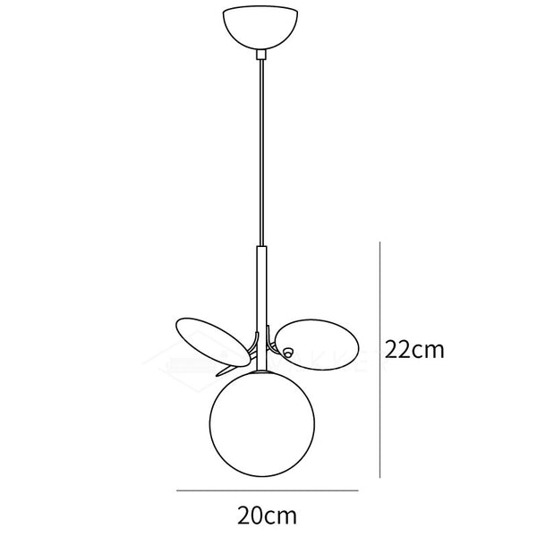 Blanca Pendant Light
