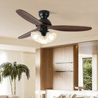 Bloom Air Ceiling Fan Light