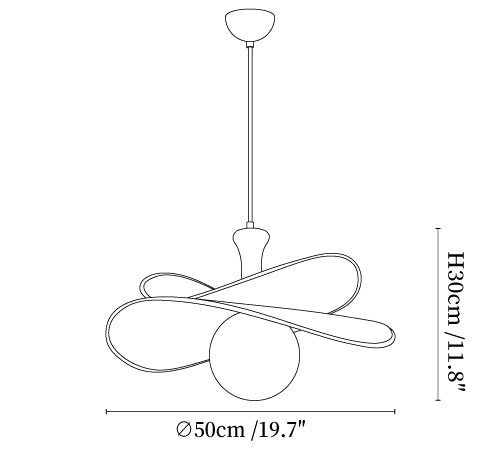 Bloom Petals Chandelier