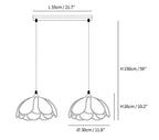 Bloom Rattan Pendant Lamp