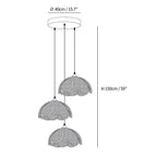 Bloom Rattan Pendant Lamp