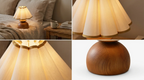 Bloom Wooden Table Lamp