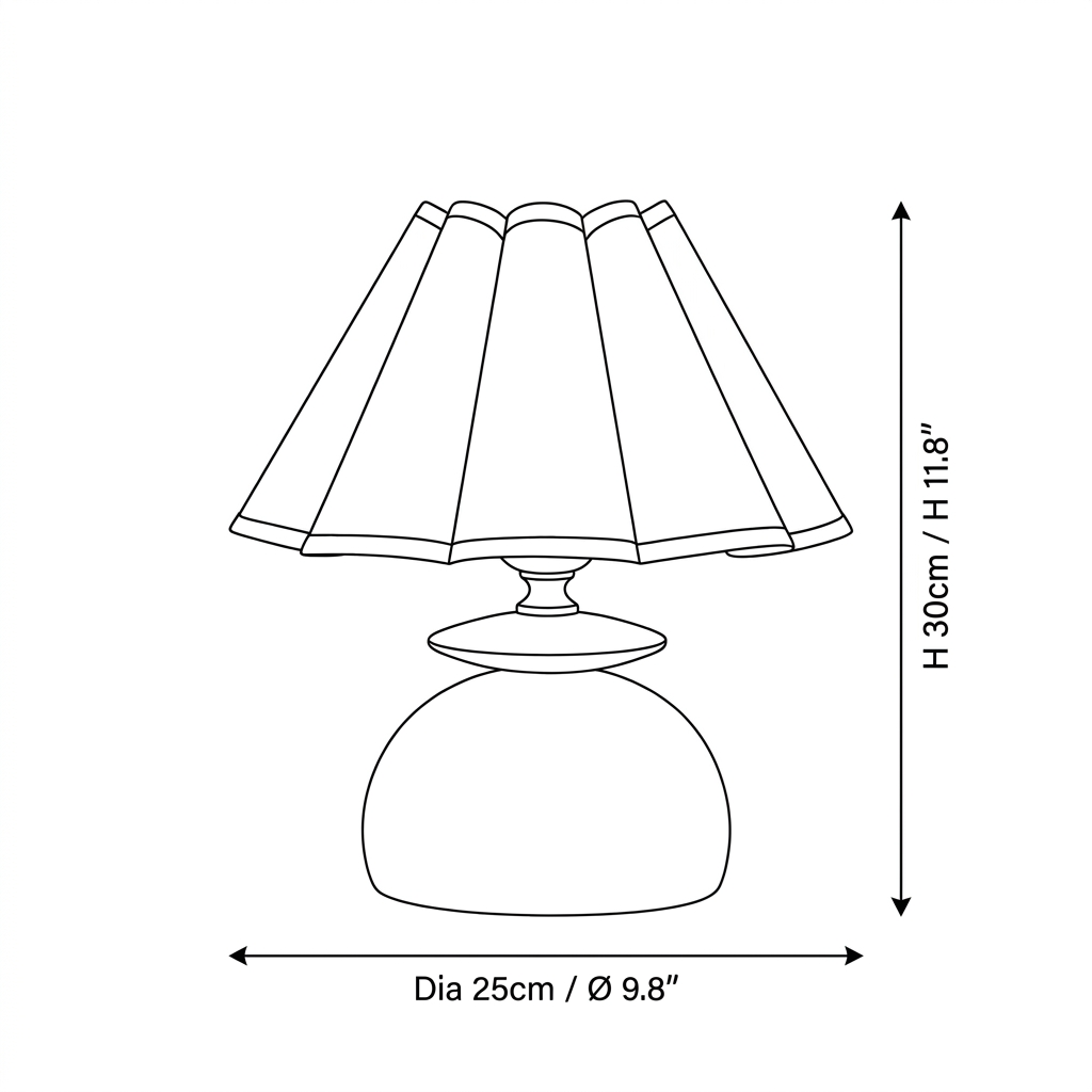 Bloom Wooden Table Lamp