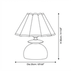 Bloom Wooden Table Lamp