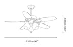 Blossom Breeze Ceiling Fan Light