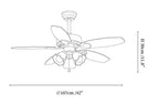 Blossom Breeze Ceiling Fan Light