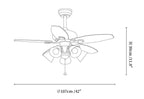Blossom Breeze Ceiling Fan Light