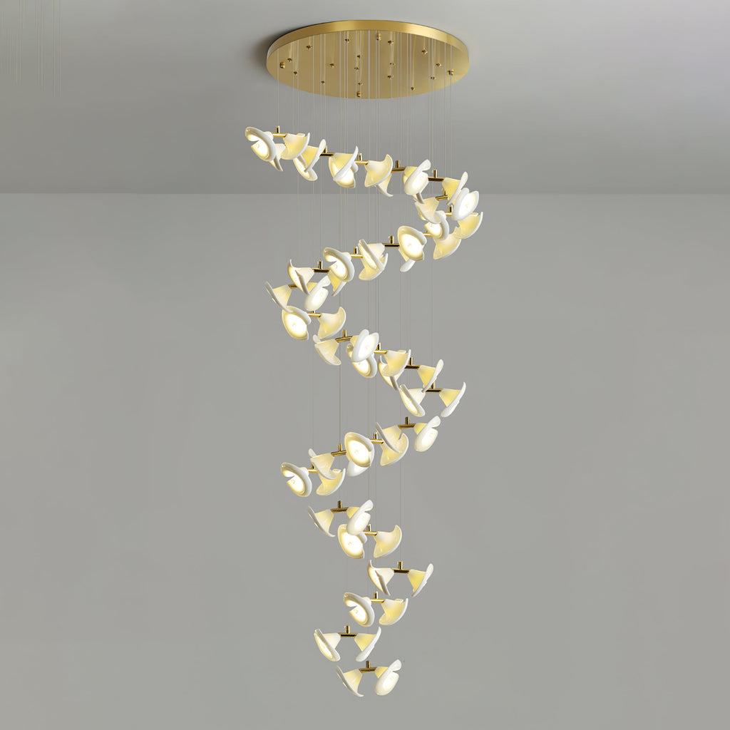 Blossom Double Horn Chandelier