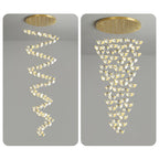 Blossom Double Horn Chandelier