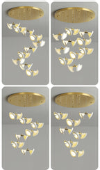 Blossom Double Horn Chandelier