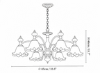 Blossom Flowers Chandelier