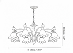 Blossom Flowers Chandelier