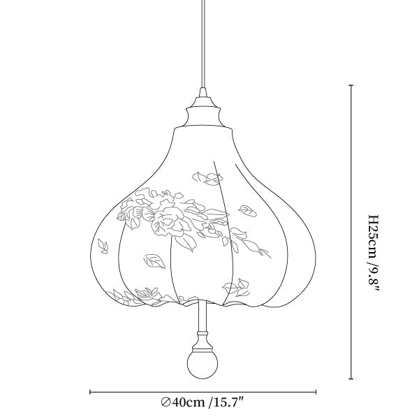 Blossom Lantern Pendant Light