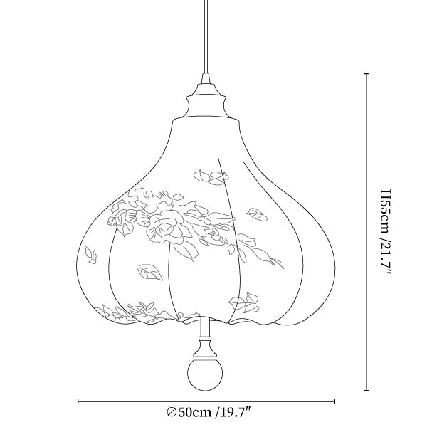 Blossom Lantern Pendant Light