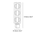 Blue Kleos Floor Lamp