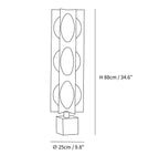 Blue Kleos Floor Lamp